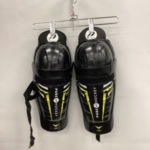 Used PHX SHIN Junior Shin Guards Black 11" 11851-S000035306