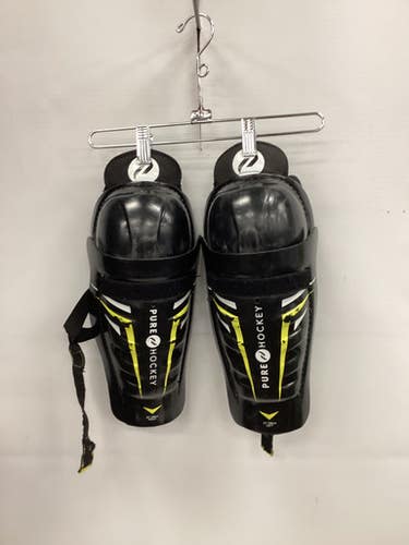 Used PHX SHIN Junior Shin Guards Black 11" 11851-S000035306