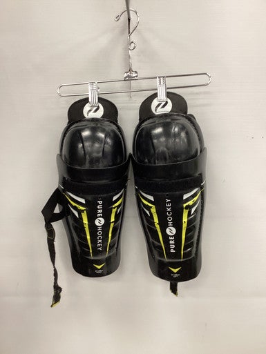 Used PHX SHIN Junior Shin Guards Black 11" 11851-S000035306