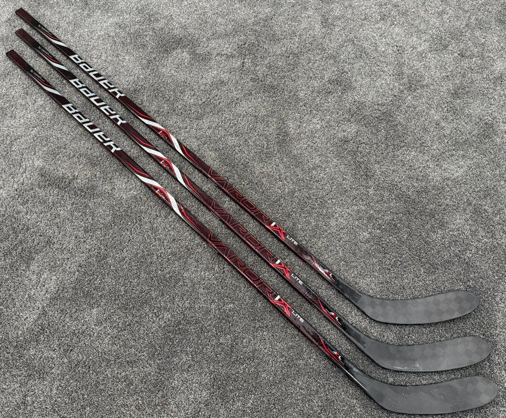 3 Pack Bauer Supreme 1S XL LH Pro Stock Hockey Stick Grip 85 Flex Toe Beleskey NHL 1X Lite (7043)