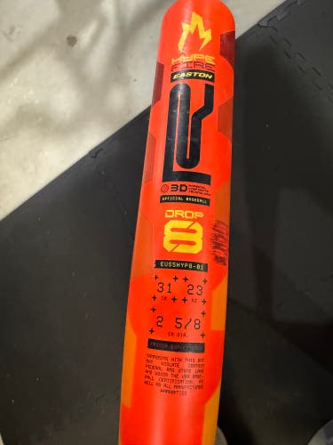 2025 Easton Hype Fire Composite USABat Certified Bat (-8) 23 oz 31" (Used)