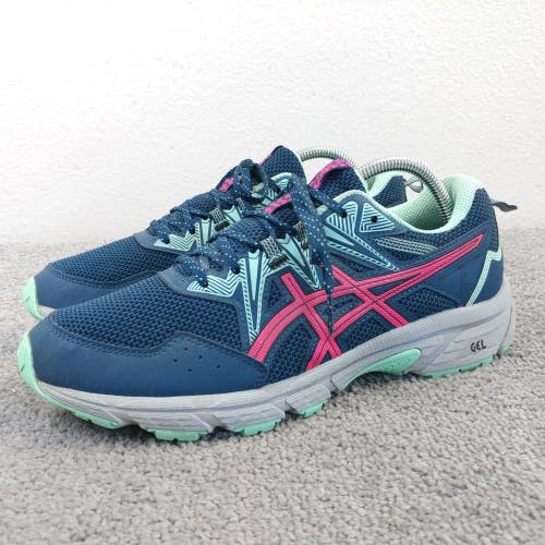 Asics Gel-Venture 8 Womens Size 10 Running Shoes Low Top Sneakers Blue 1012B