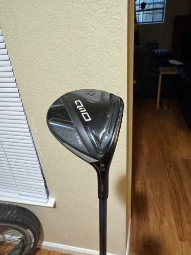 Men's TaylorMade Qi10 Right Handed Fairway Wood Stiff Flex 3 Wood (Used)