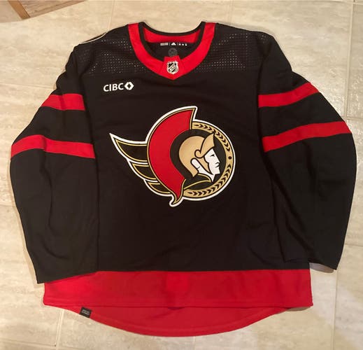 Ottawa Senators Adidas Primegreen Pro Stock jersey - MiC 56