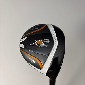Callaway X2 Hot 3 Wood, Stiff Flex Right Hand