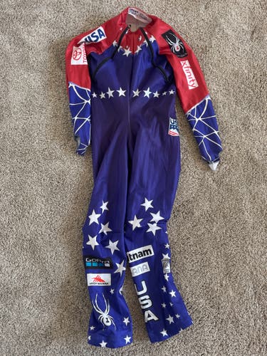 Women's Medium Spyder Ski Suit (New) FIS Legal