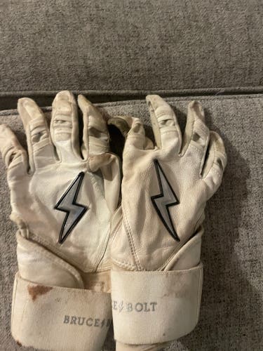 Bruce Bolt Medium Batting Gloves (Used)