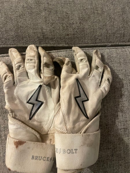 Bruce Bolt Medium Batting Gloves (Used)