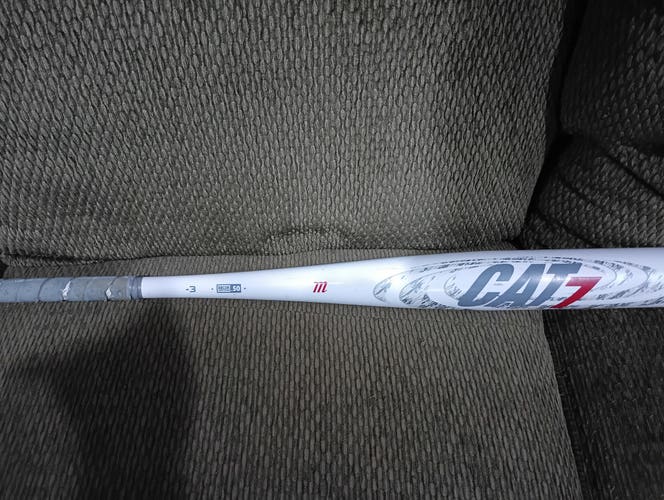 Marucci CAT7 Alloy BBCOR Certified Bat (-3) 31 oz 34" (Used)
