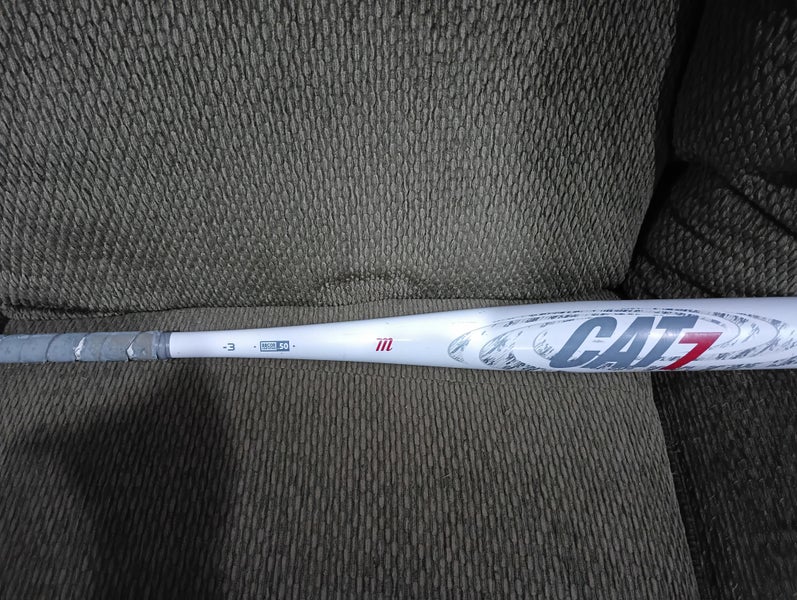 Marucci CAT7 Alloy BBCOR Certified Bat (-3) 31 oz 34" (Used)