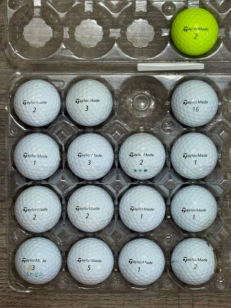 16 TaylorMade TP5 / TP5x Golf Balls - 5A MINT CONDITION ONLY