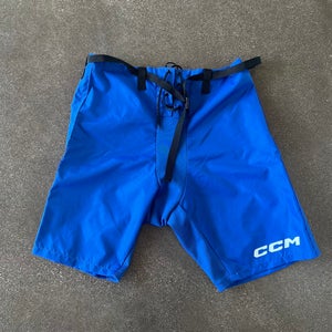 Brand New CCM Senior Size Large Blue Hockey Player Pant Shell