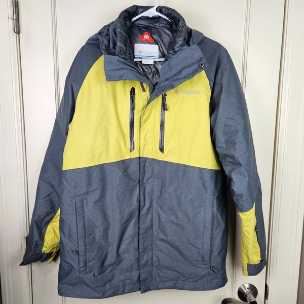 Columbia Interchange Omni Heat 3-in-1  650 Down Winter Coat Jacket Men's Size M