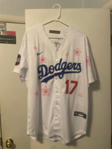 Nike Takashi Murakami La Dodgers Shohei Ohtani Tokyo Series Jersey White Men's Large Nike