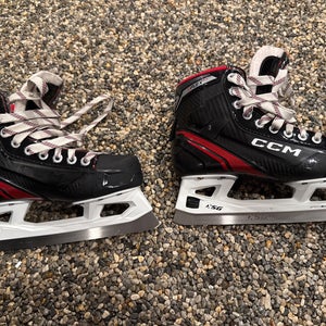 CCM EFLEX 6.5 Hockey Goalie Skates Regular Width Size 4 (Used)