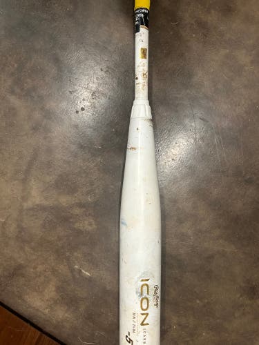 2024 Rawlings Icon Composite USSSA Certified Bat (-5) 25 oz 30" (Used)