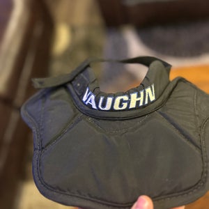 Black Vaughn Goalie Junior Neck Guard (Used)