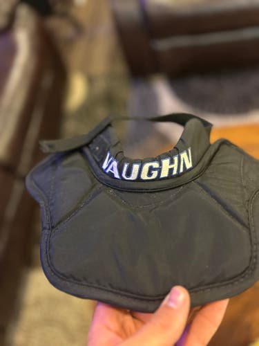 Black Vaughn Goalie Junior Neck Guard (Used)