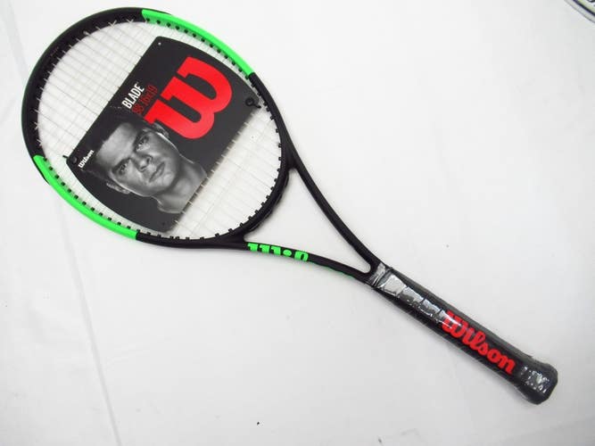 *NOS* WILSON BLADE 98 VER 6 (16X19) TENNIS RACQUET (4 1/8) FROM A COLLECTOR