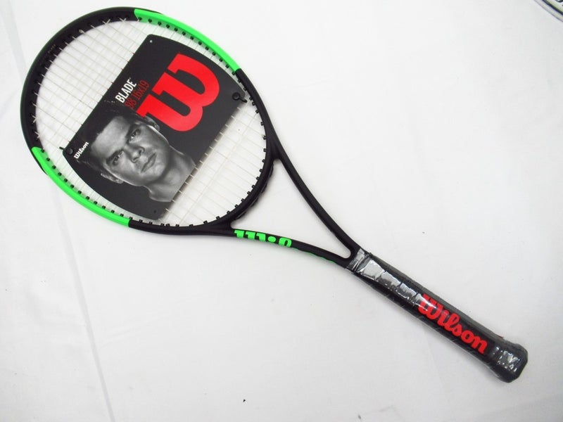 *NOS* WILSON BLADE 98 VER 6 (16X19) TENNIS RACQUET (4 1/8) FROM A COLLECTOR