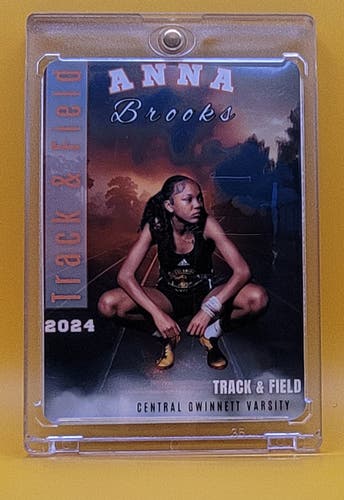 Customizable Track and Field Cards