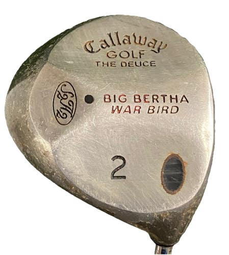 Callaway Big Bertha War Bird The Deuce 2 Wood 13* RH Memphis 10 Stiff Steel 42.5