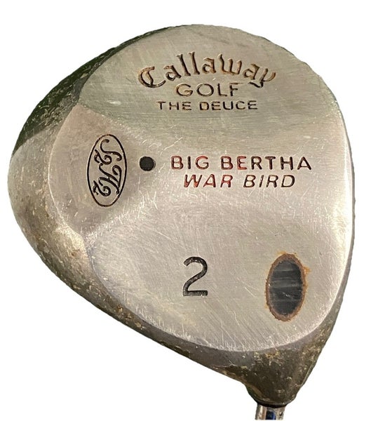 Callaway Big Bertha War Bird The Deuce 2 Wood 13* RH Memphis 10 Stiff Steel 42.5