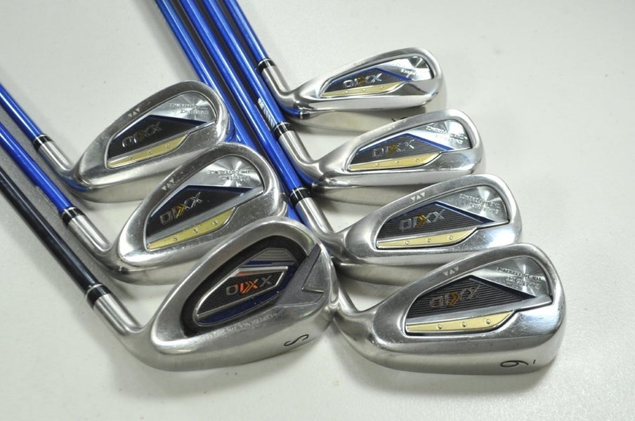 XXIO Thirteen 13 6-PW,AW,SW Iron Set Regular Flex Right DST 47g Graphite #198725
