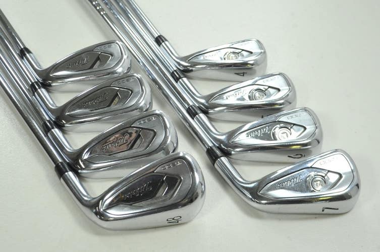 Titleist T200 2019 4-PW,48* Iron Set Regular Flex Right AMT R300 Steel # 198737
