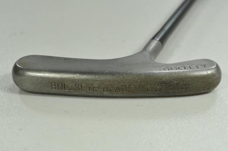 Titleist 2002 Scotty Cameron Bulls Eye Platinum Blade 36" Putter BGT # 198545
