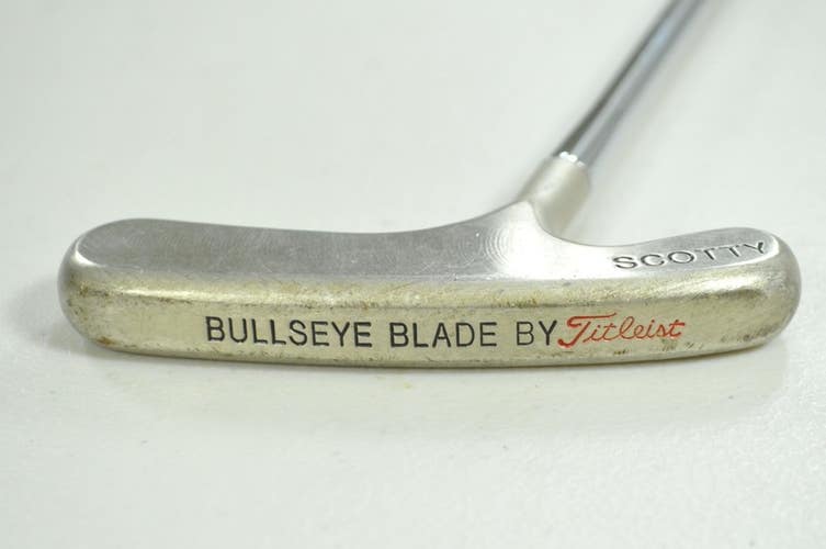 Titleist 2002 Scotty Cameron Bulls Eye Platinum Blade 35" Putter Steel # 198262
