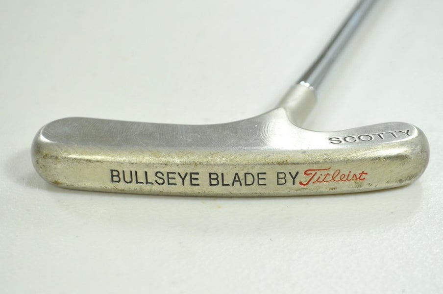 Titleist 2002 Scotty Cameron Bulls Eye Platinum Blade 35" Putter Steel # 198262