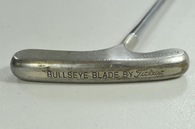 Titleist 2002 Scotty Cameron Bulls Eye Platinum Blade 36" Putter Steel # 198261