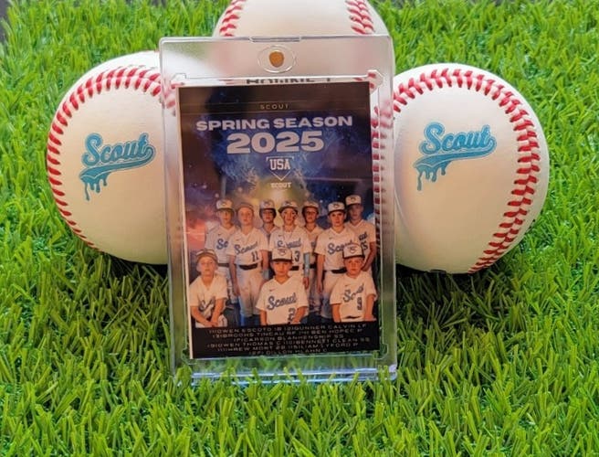 Customizable Team Sports Card