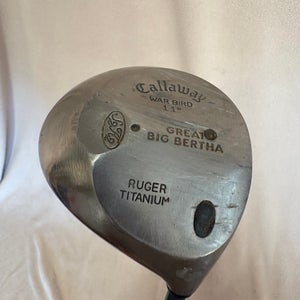 Men's Callaway Great Big Bertha War Bird Right Handed Driver Regular Flex 11 Loft (Used)