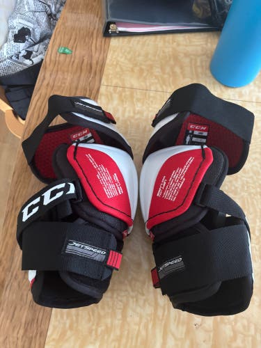 Senior Large CCM JetSpeed FT4 Pro Elbow Pads Pro Stock (Used)