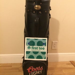 Wilson Coors Light Cart Golf Bag with 6-way Dividers (No Strap or Rain Cover)
