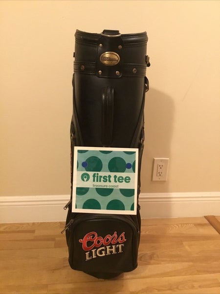 Wilson Coors Light Cart Golf Bag with 6-way Dividers (No Strap or Rain Cover)