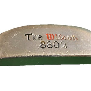The Wilson 8802 Napa Blade Putter RH Steel 35" New Grip Great Vintage Club