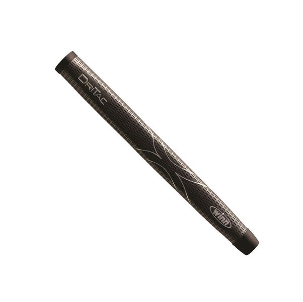 NEW Winn Dri-Tac Dark Grey Midsize Pistol Golf Putter Grip 68DT-DG