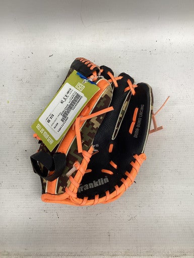 Used Franklin DIGITECH BB/SB Glove RH Throw Orange 9 1/2" 11851-S000034741