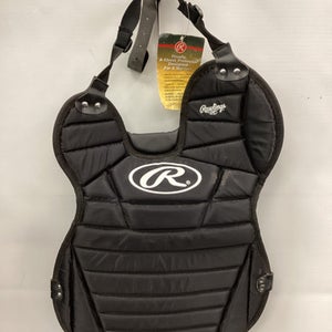 Used Rawlings CHEST Catchers Chest Protector Black Junior 11851-S000034746