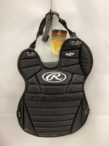 Used Rawlings CHEST Catchers Chest Protector Black Junior 11851-S000034746