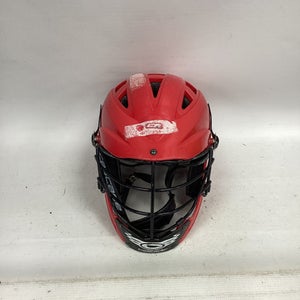 Used Cascade CS Lacrosse Helmet Red One Size 11851-S000035247