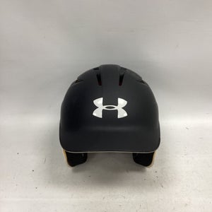Used Under Armour CHARGED Batting Helmet No Mask Black One Size 11851-S000035260