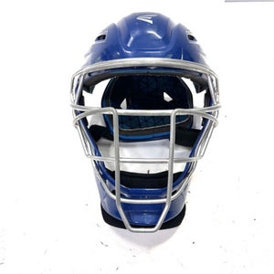 Used Easton GAMETIME 6 1/2 - 7 1/8 Catchers Helmet w/Mask Royal Blue One Size 11860-S000294907