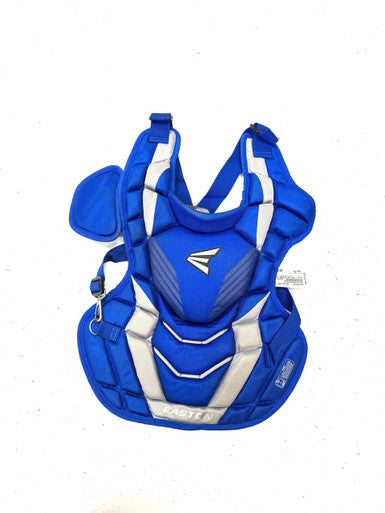 Used Easton GAMETIME CATCHERS 9-12 Catchers Chest Protector Royal Blue Youth 11860-S000294909