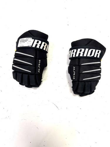 Used Warrior ALPHA Junior Gloves Black 11" 11860-S000294915