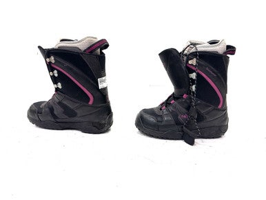 Used Northwave FREEDOM Womens Snowboard Boots Black Senior 8.5 11860-S000294937