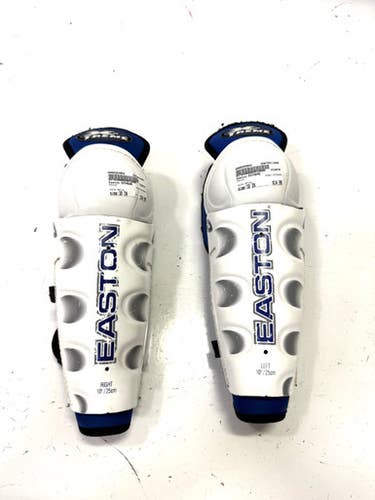 Used Easton EXTREME Youth Shin Guards White 10" 11860-S000294944